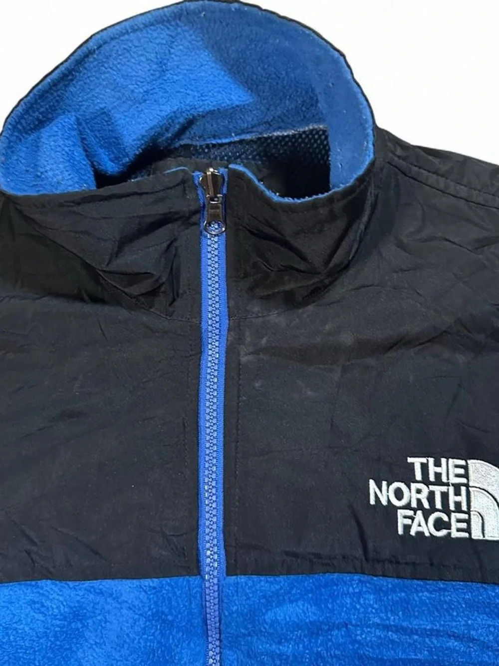 The North Face Men’s Vintage Blue Gore-Tex Windbreaker Jacket Size XXL‎